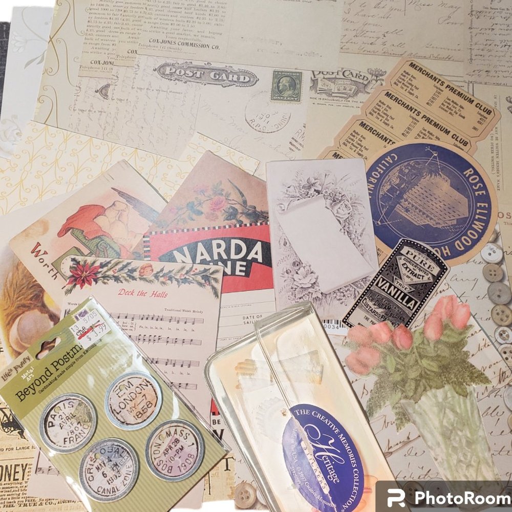 Old Fashioned papercraft bundle
